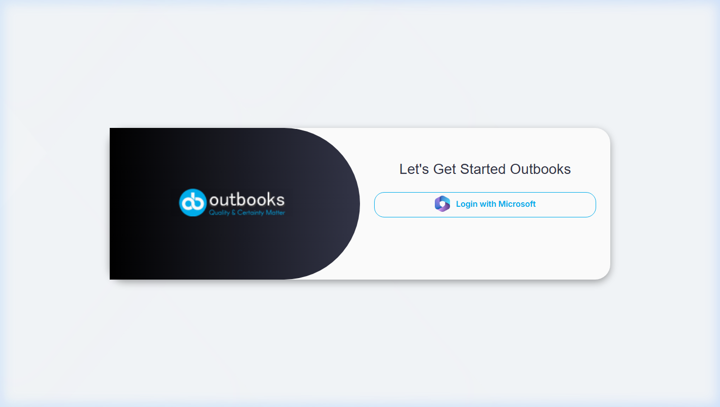 Outbooks — Business Management System screenshot